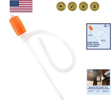 Siphon Pump - Siphon Hose for Water  Gasoline Fuel Transfer - Large Hand Wat...