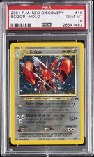 2001 POKEMON NEO DISCOVERY #10 SCIZOR-HOLO PSA 10 on eBay