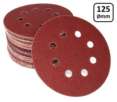 Klett Schleifscheiben 125 mm A86 für AEG EX 125 ES Exzenter Schleifpapier