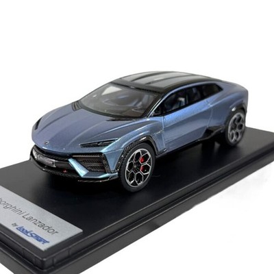 Looksmart 1/43 Lamborghini Abyssal Blue Launcher Action Figure Car
