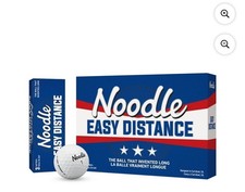12-Pack Golf Balls Noodle Easy Distance NoBox