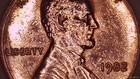1982 Lincoln Memorial Cent / Penny  / Small Date - Die Crack - Reverse /  AU — photo 3