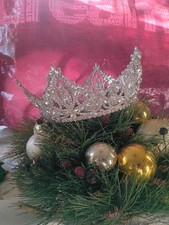 Heavy Rhinestone Princess Crownn No Missing Stones