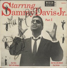Sammy Davis Jr. ~ Signed Autographed "Starring Sammy Davis Jr."  Album ~ PSA DNA