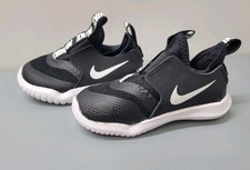 Nike Preschool Flex Runner Toddler Sneakers Size 6C Black Slip On AT4665-001