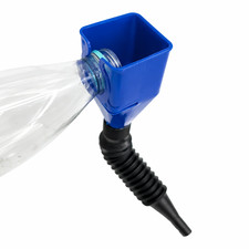 Fueling Funnel Portable Folding Retractable Hose Bayonet Hands-Free Funnel