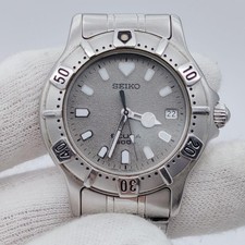 Rare SEIKO SCUBA 200m 7N35 6010 quartz wristwatch diver working