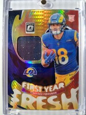 2025 Panini Donruss Optic First Year Terrance Ferguson RC Gold & Blue Patch