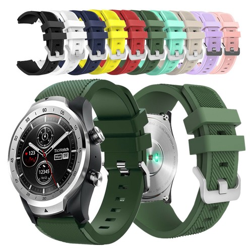 Rugged Silicone Sport Watch Band Strap 