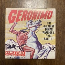 Super 8mm Film Geronimo The Greatest Indian Warrior's Final Battle No. 5001