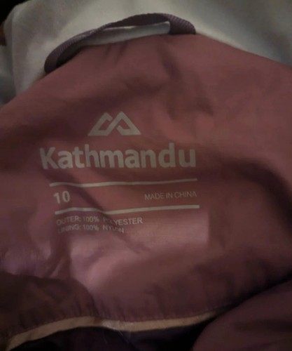 Kathmandu RRP £170 Gore-tex Windproof Weatherproof Purple Jacket Womens Size M - Picture 10 of 12