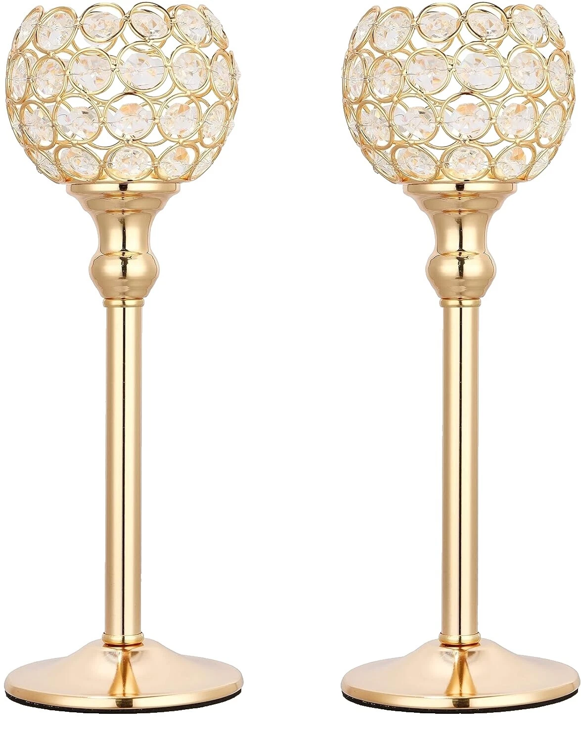 水晶假日蜡烛烛台