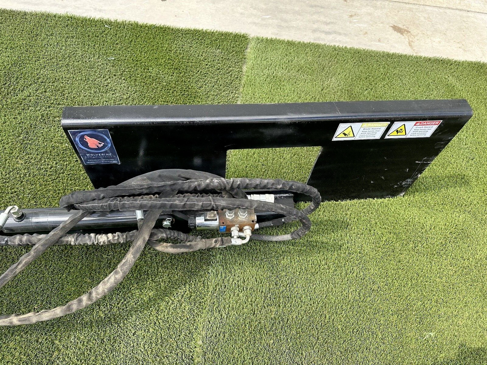 Skid Steer 72" Wolverine Sickle Bar Mower Hydraulic Skid Steer Attachment Bobcat