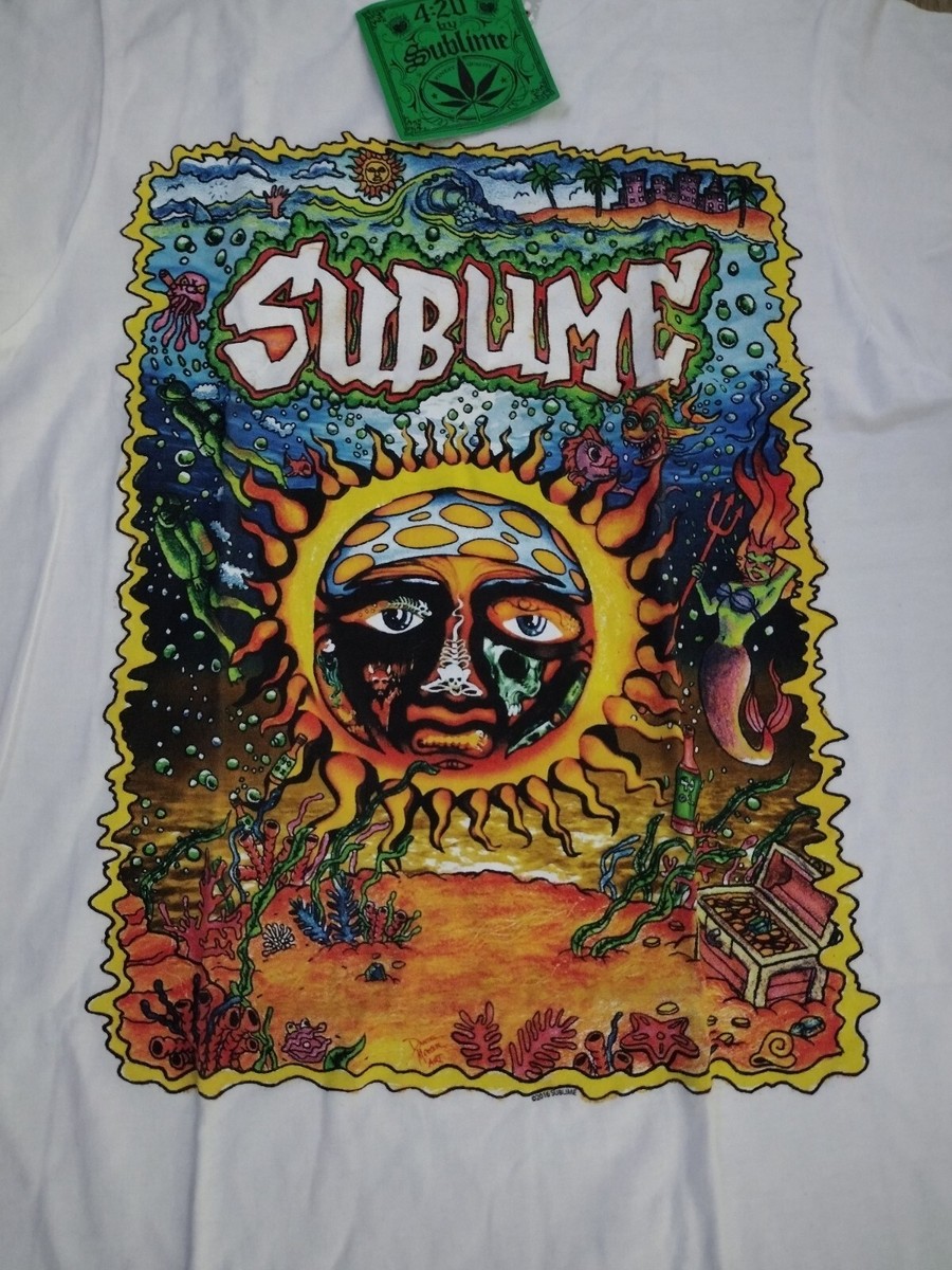 NWT Sublime Sun Graphic T Shirt Spencers 4:20 Small | eBay