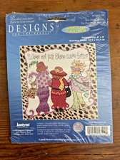 Janlynn Designs for the Needle Not Older, Better! Cross Stitch Kit - New 8" X 8"