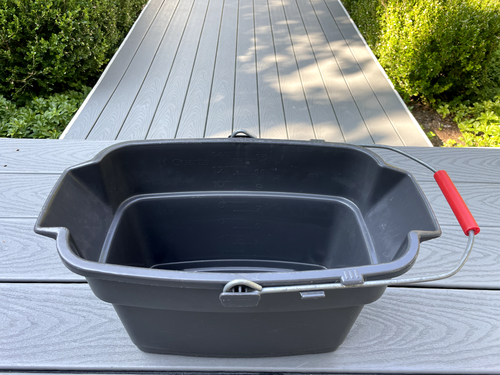 GRIGIO RUBBERMAID COLLO RUVIDO 14 QT CHIUSURA A SCATTO MANIGLIA SECCHIO SECCHIO UTILITÀ RESISTENTE - Foto 20 di 22