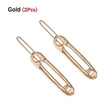 Pin Shape Girls Hairpin Hair Clips for Women Safety Pin Hairpins Barrettes