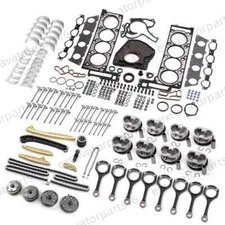 M273 5.5L V8 Engine Overhaul Rebuild Kit For Mercedes-Benz S500 E550 G550 SL550