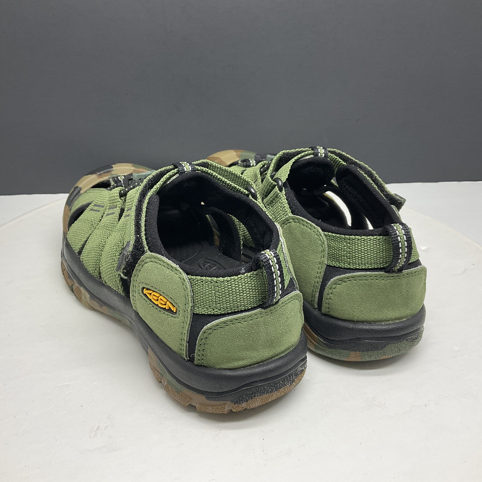 Sandali sportivi Keen Newport H2 giovani taglia 3 verdi mimetici scarpe da trekking acqua