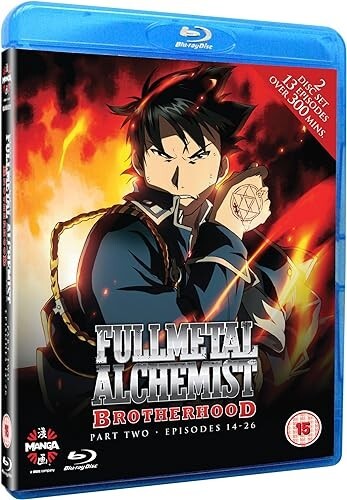 FULLMETAL ALCHEMIST PART EPISODES 14-16 Blu-ray Yasuhiro Irie UK