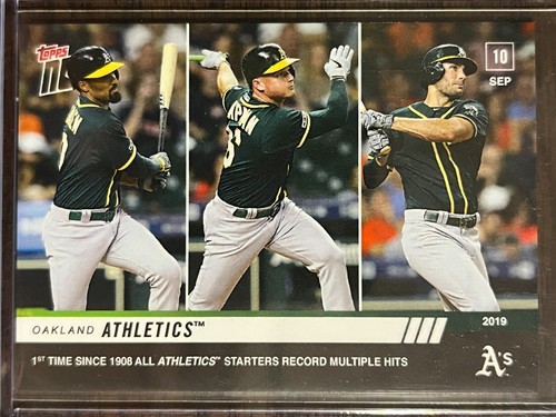 2019 Topps Now 826 OAKLAND ATHLETICS™
