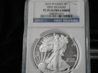 2015-W Proof 1 oz American Silver Eagle NGC PF70 Ultra Cameo First Releases