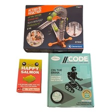 3 NIB New Educational Kids Toys Games Buildin...