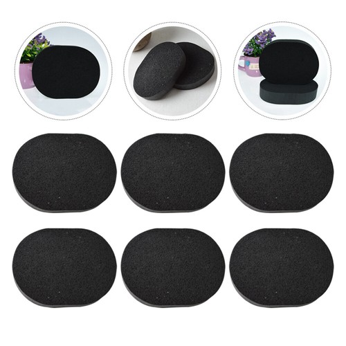 10 Pcs Bamboo Charcoal Face Wash Skin Care Puff Facial Cleansing Sponges