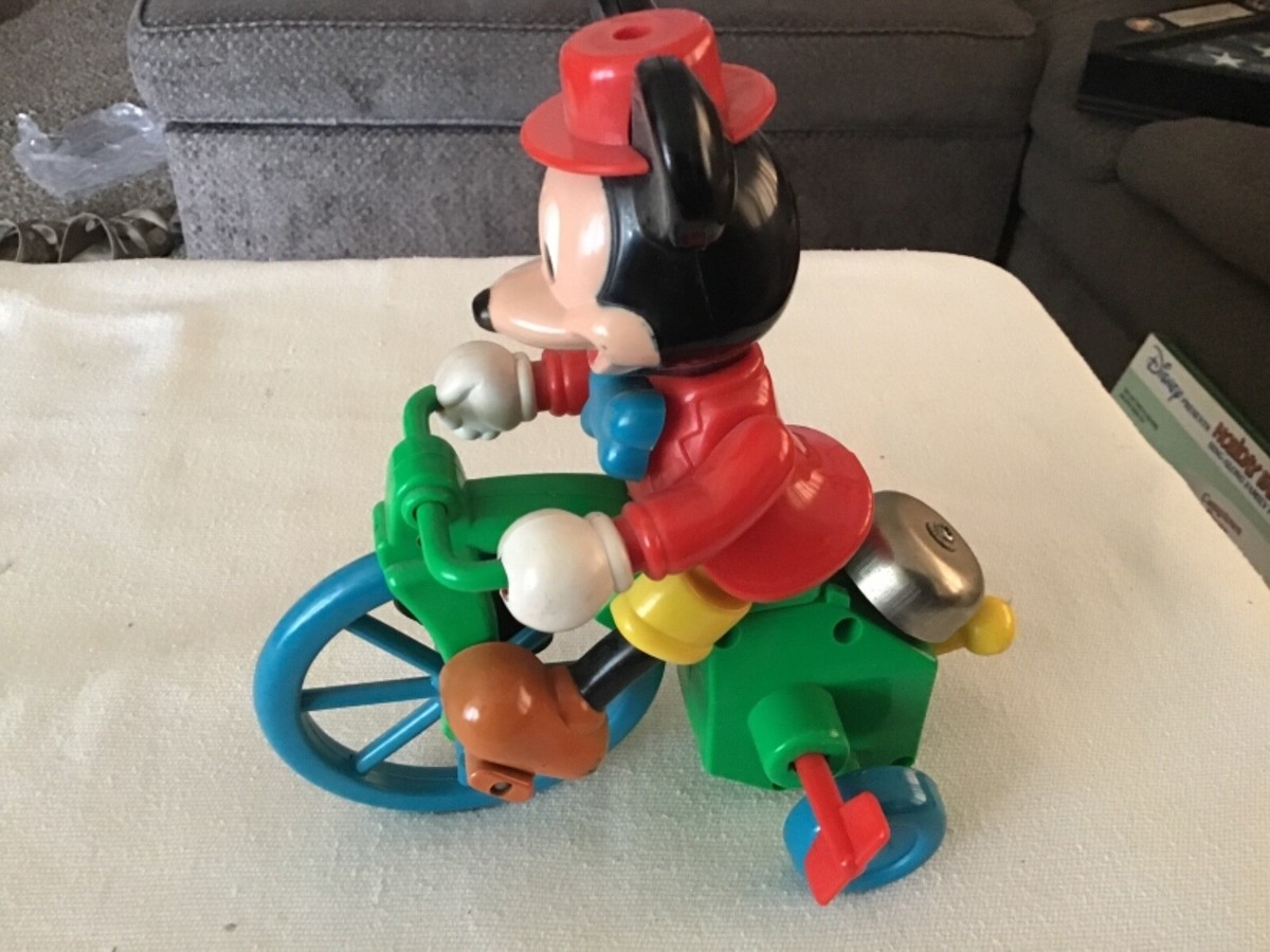DISNEY 陶器 MICKEY ミッキー 空飛ぶ自転車 チップとデール DISNEY 陶器 MICKEY ミッキー 空飛ぶ自転車 チップとデール