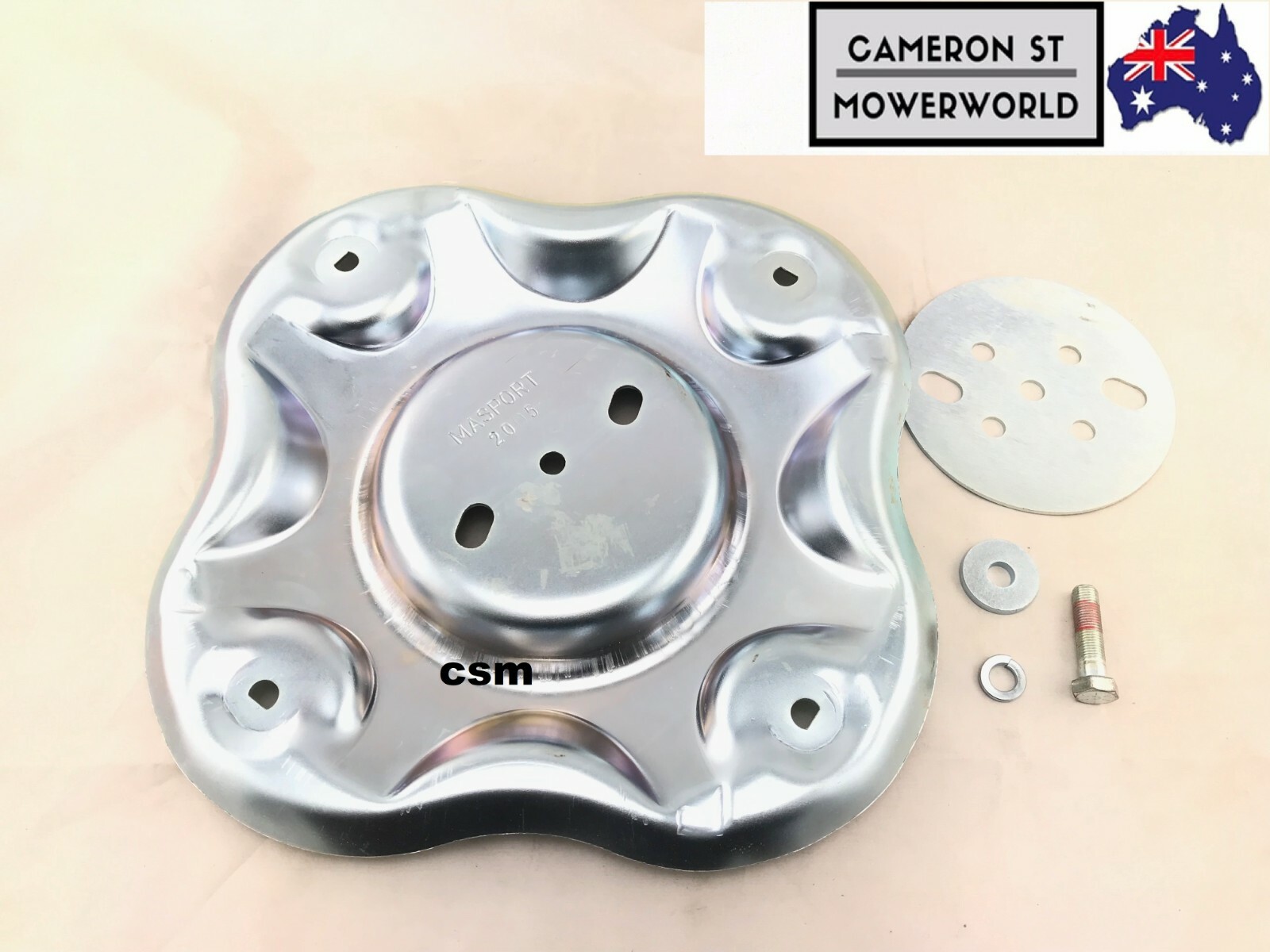 Genuine Masport QuadCut High Quality Heavy Duty Blade Disc Fit 18'' 19