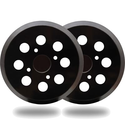2 Pack 5 Inch 8 Hole Hook-and-Loop Orbital Sander Pad for Ryobi RS290, RS240,