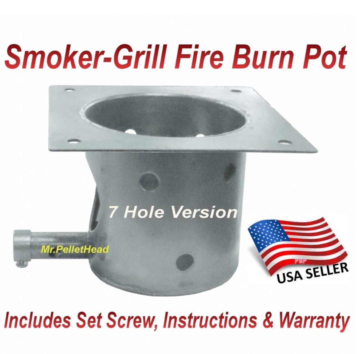 Traeger Fire Burn Pot Replacement [XP2090] For Wood Pellet Smoker