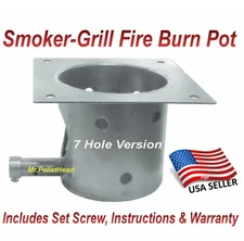 Traeger Fire Burn Pot Replacement [XP2090] For Wood Pellet Smoker Grill  KIT0396