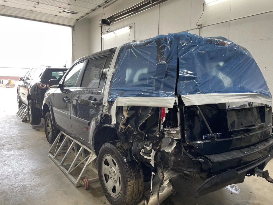 Used Wheel fits: 2015 Honda Pilot 17x7-1/2 steel 5 spoke silver Grade A - Image 4 of 4