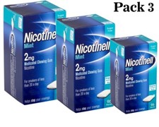 Nicotinell Gum Mint 2mg 96s - LONG EXPIRY PACK OF 3