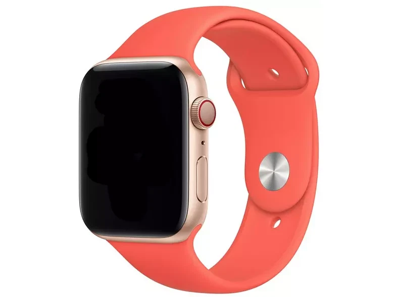 Genuine Apple Watch Sport Band Strap 42mm 44mm 45mm Pink Citrus New