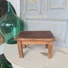 B0202 Schöner, alter Hocker ~ Bauernhocker ~ Schemel ~ Shabby Chic