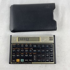 Hewlett Packard HP 12C Financial Calculator With Case