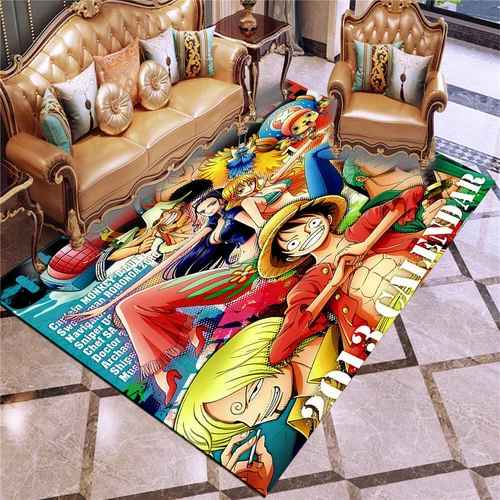 Alfombra 3D One Piece Anime Monkey D Luffy alfombra de salón alfombra de suelo alfombras - Imagen 12 de 20