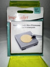 ImpressArt Steel Metal Stamping Block Anvil, - for Metal Stamp Blanks  Discs