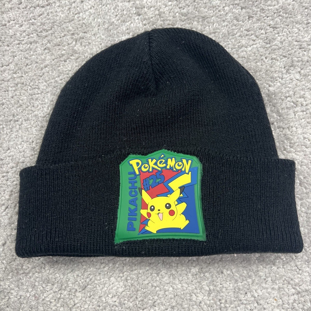 帽子 [Archive]90s Lotto 3line Beanie Vintage 1990 Limited Edition Beanie Hat Cuffed Knit Skull Cap