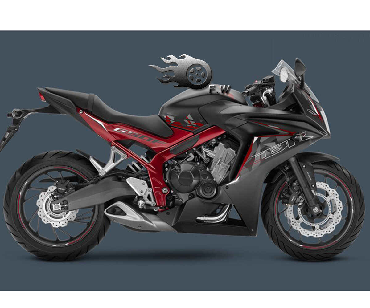 Red + Matte Black ABS Fairing Kit Bodywork Set Fits For Honda