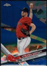 Steven Wright 2017 Topps Chrome Sapphire Edition #622 /250 Red Sox 