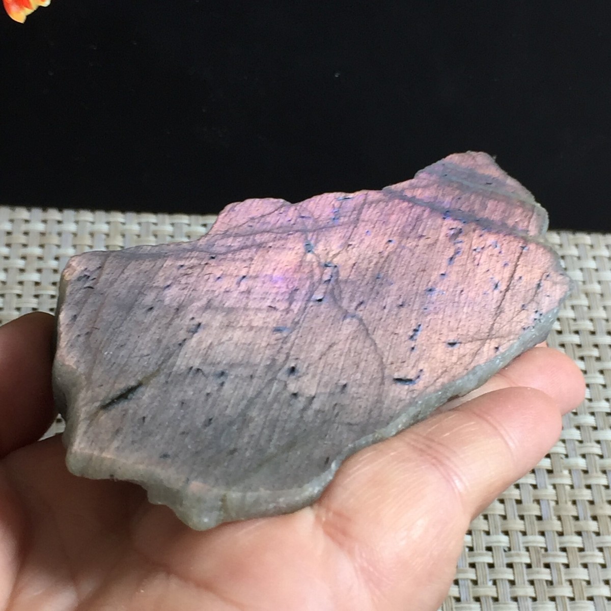 Top Labradorite Crystal Stone Rough Mineral Specimen 198g h144 | eBay