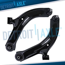Pair Front Lower Control Arms w/ Ball Joints for 2007 - 2012 Nissan Cube Versa