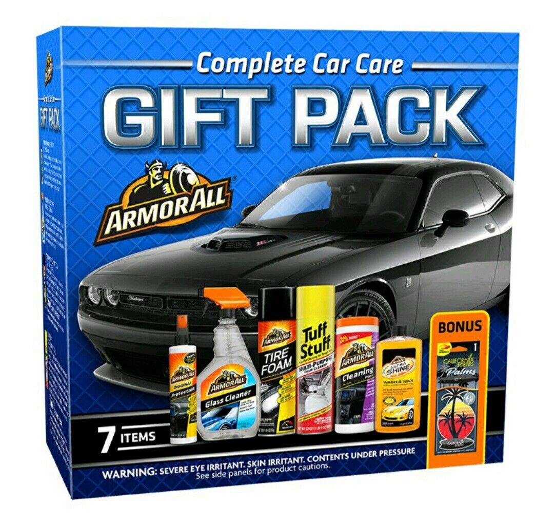 Armor All Complete Car Care Gift Set 7 Items
