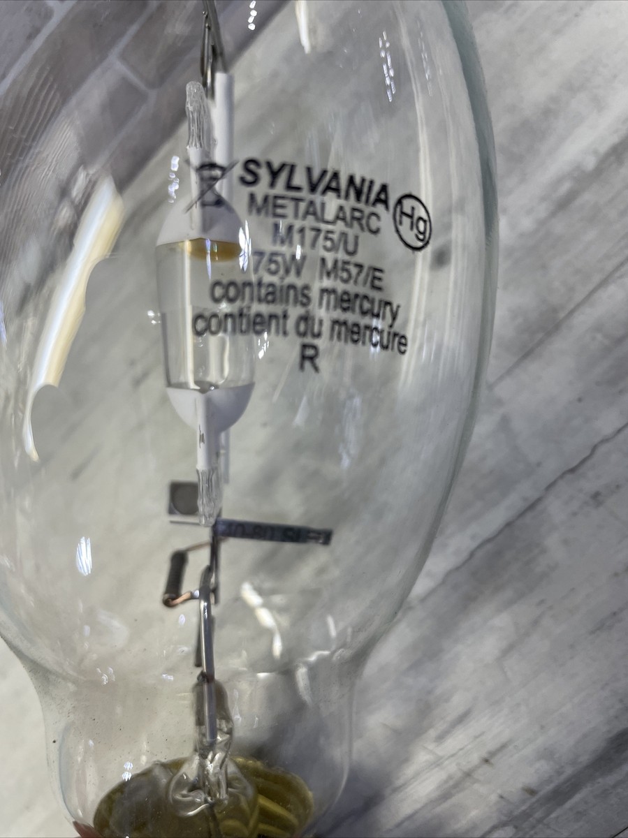 Sylvania M175/U 175-Watt Metalarc Metal Halide Lamp Light Bulb