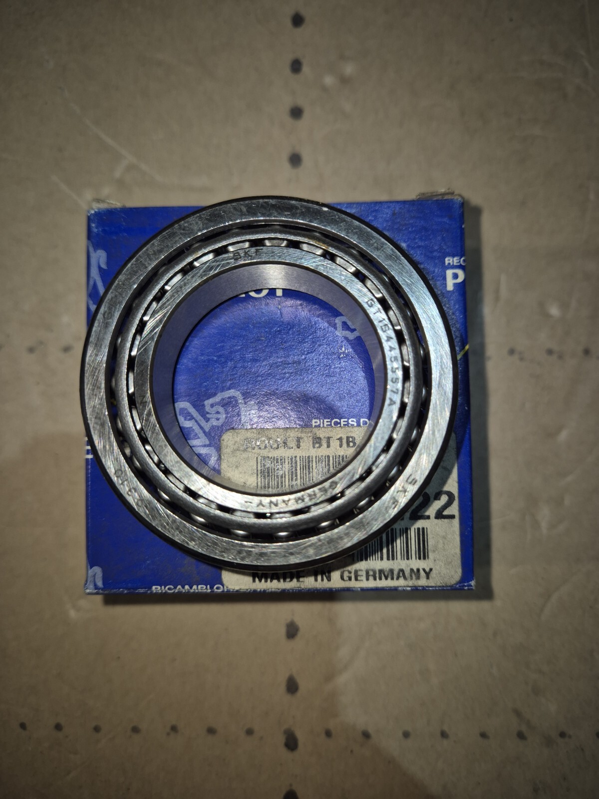 Roulement conique BT1B445557A supprimez le jeu de train arriere Peugeot 312522