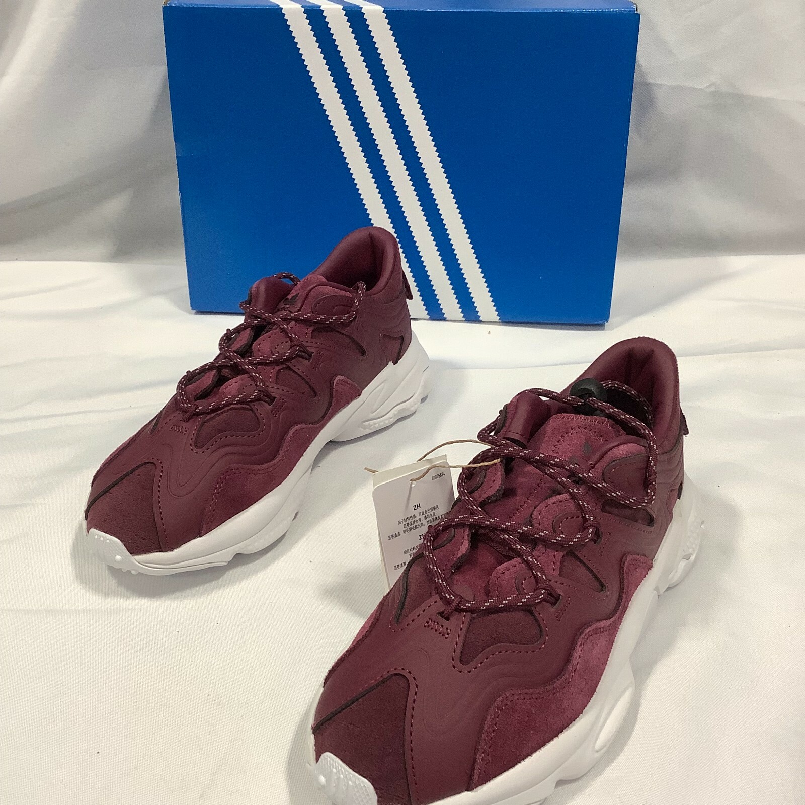adidas ozweego burgundy
