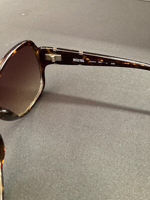 Michael Kors MK Grayson Vintage Oversized Square Tortoise  display picture 3